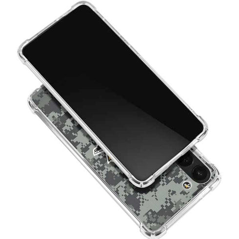 NHL Pittsburgh Penguins Camo Galaxy S24 FE Clear Case